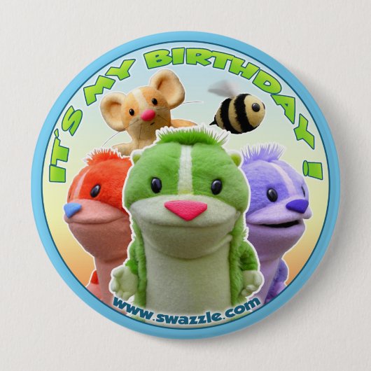Forest Fables Birthday Button (Voorkant)