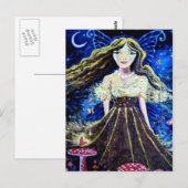Forest Faery Princess - Carte postale (Devant / Derrière)