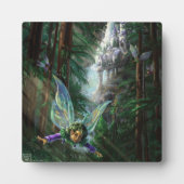 Forest Fairies en Waterfall Castle Fotoplaat (Voorkant)