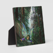 Forest Fairies en Waterfall Castle Fotoplaat (Voorkant)