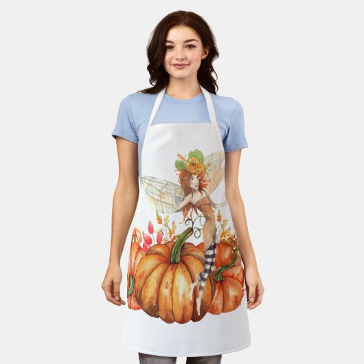 Forest Fairy & Autumn Pumpkin Bouquet Schort (Gedragen)