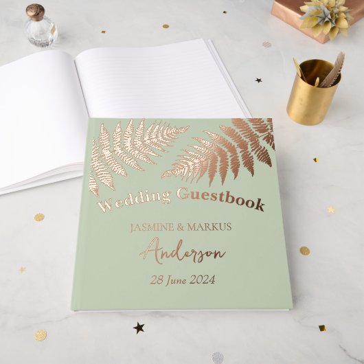 Forest  Ferns Outdoors Wedding (Recto ouvert)