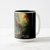 Forest Fey Strutter Tweekleurige Koffiemok (Voorkant rechts)