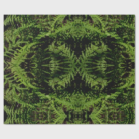 Forest Floor Ferns Cadeaupapier (Vlak)