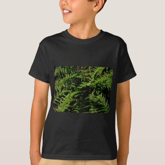 Forest Floor Ferns T-shirt (Voorkant)