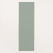 Forest Floral Sage Green Yogamat (Achterkant)