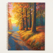 Forest Flowers and Fall Colorful Art (Devant)