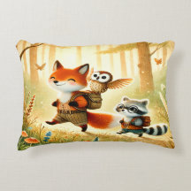 Forest Friends Accent Pillow