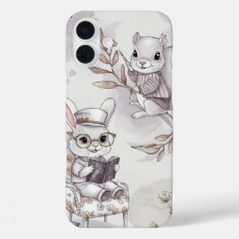 Forest Friends bij Studie iPhone 16 Plus Hoesje