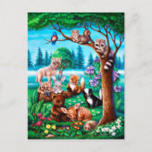 Forest Friends Briefkaart (Voorkant)