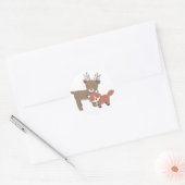 Forest Friends {Deer & Fox} | Stickers (Enveloppe)