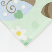 Forest Friends Flannel Blanket Fleece Deken (Hoek)