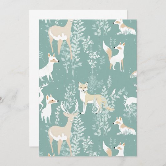 Forest Friends Kaart (Voorkant / Achterkant)