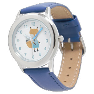 Forest Friends Schattig klein Woodland Fox Horloge