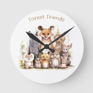 Forest Friends | Schuddieren | Kwekerij en Kind Ronde Klok