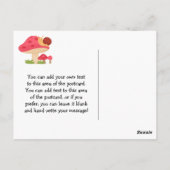 Forest Friends Woodland Dank u Briefkaart (Achterkant)