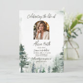 Forest Funeral Invitation (Debout devant)