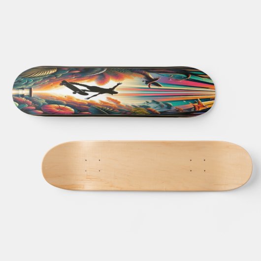 "Forest Glide" Skateboard (Horizontaal)