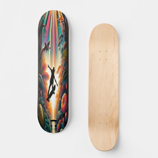 "Forest Glide" Skateboard (Voorkant)