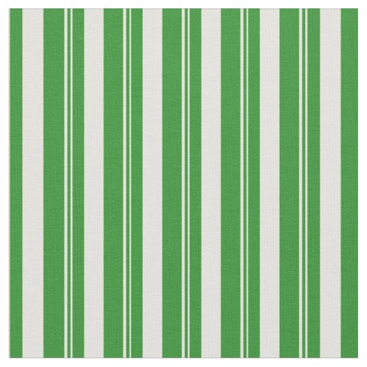 Forest Green and Light Yellow Pattern Stof (Close Up)