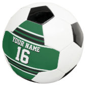 Forest Green Black Team Jersey Custom (3/4)