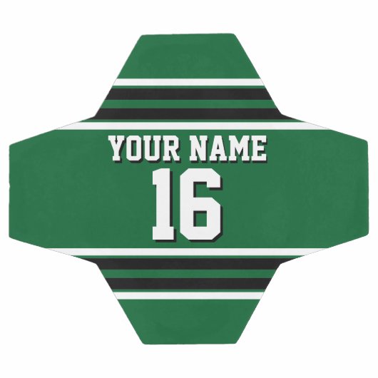 Forest Green Black Team Jersey Custom (Plat)