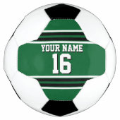 Forest Green Black Team Jersey Custom (Devant)