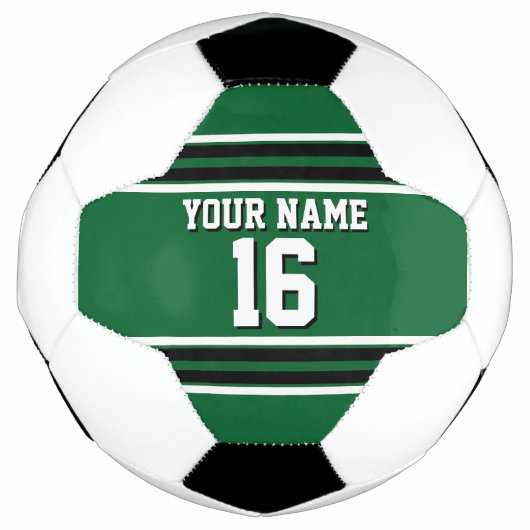 Forest Green Black Team Jersey Custom (Devant)