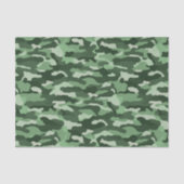 Forest Green Camouflage Tissuepapier (Voorkant)