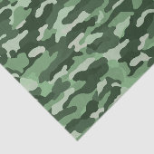 Forest Green Camouflage Tissuepapier (Detail)
