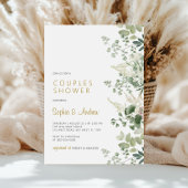 Forest Green Couples Shower Invitation