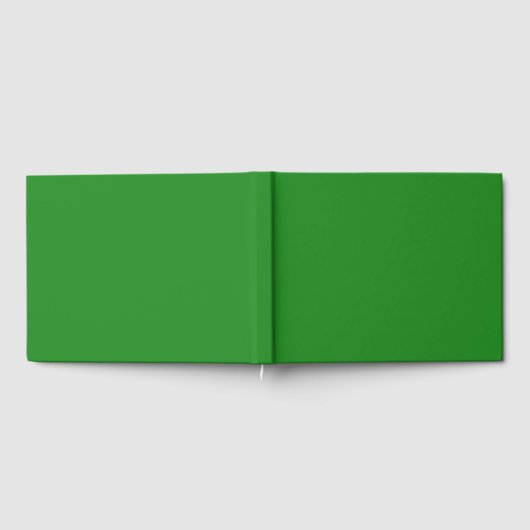 Forest Green Custom Guest Book Gastenboek (Volledig)