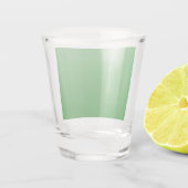 Forest Green Custom Shot Glass Glas (Achterkant)