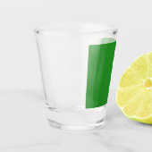 Forest Green Custom Shot Glass Shot Glas (Links)