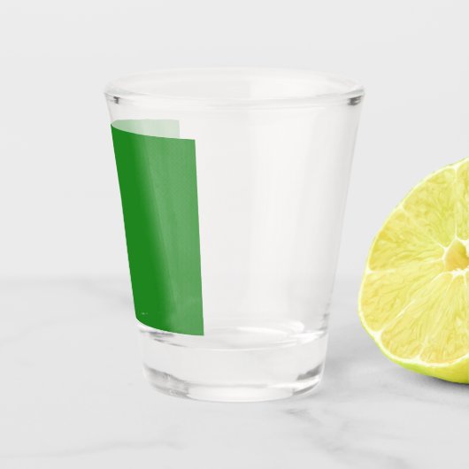 Forest Green Custom Shot Glass Shot Glas (Rechts)