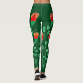 Forest Green Dames Leggings (Achterkant)