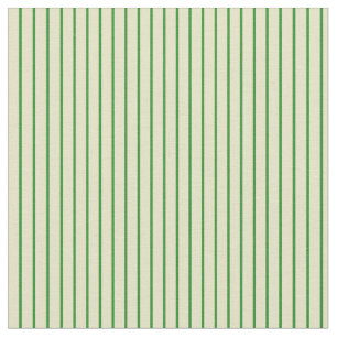 Forest Green en Bleek Goldenrod Colored Pattern Stof
