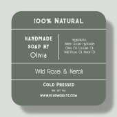 Forest Green | Étiquettes de produits contenant de