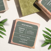 Forest Green | Étiquettes de produits contenant de