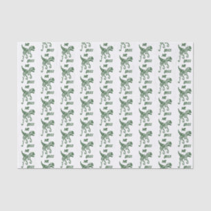 Forest Green Hunter Raptor Tissuepapier