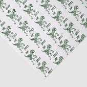 Forest Green Hunter Raptor Tissuepapier (Detail)