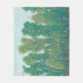 Forest Green II Fleece Deken (Voorkant)