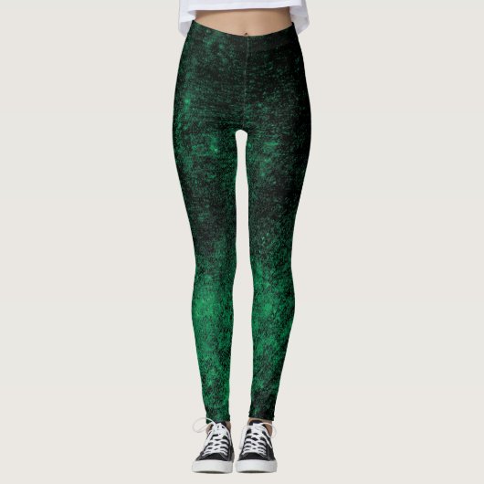 Forest Green-Leggings Leggings (Voorkant)