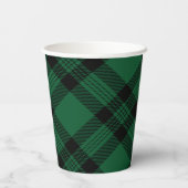 Forest Green Plays Cup Papieren Bekers (Achterkant)