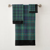 Forest Green Pset Bath Towel Set Bad Handdoek (Insitu)