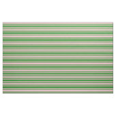 Forest Green & Roze Lined Pattern Stof (Fat Quarter)