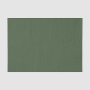 Forest Green Solid Color Tissuepapier