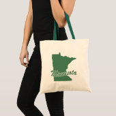 Forest Green State Minnesota Sac fourre-tout (Devant (produit))