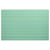 Forest Green, Turquoise & White Stripes Stof (Yard (91,4 cm))