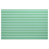 Forest Green, Turquoise & White Stripes Stof (Fat Quarter)